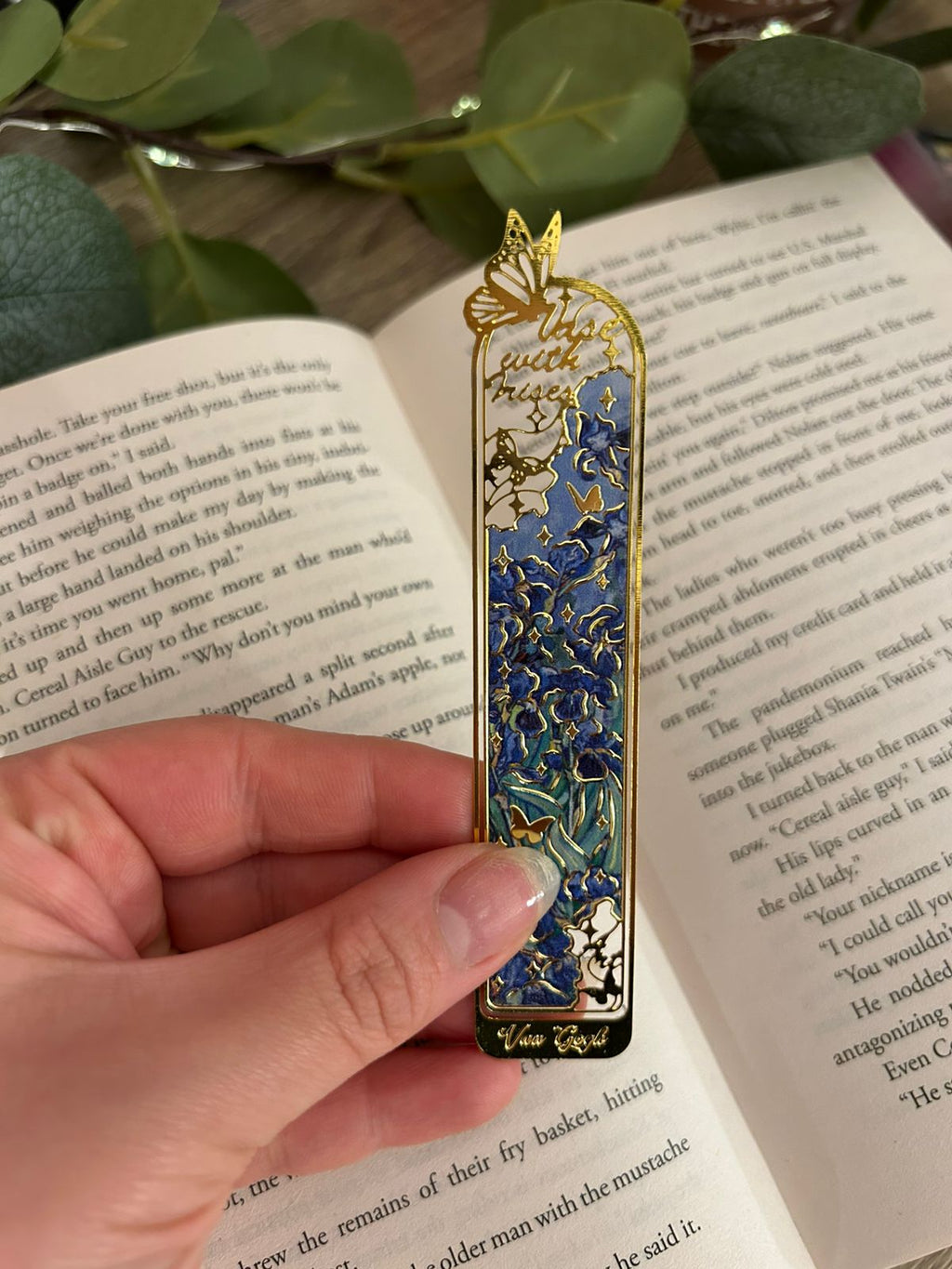 Van Gogh Metal Bookmark 🎨✨