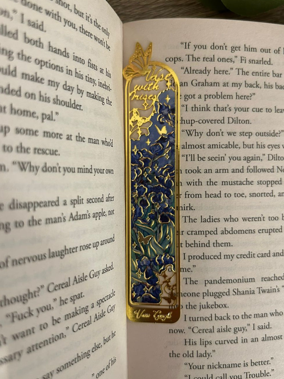 Van Gogh Metal Bookmark 🎨✨
