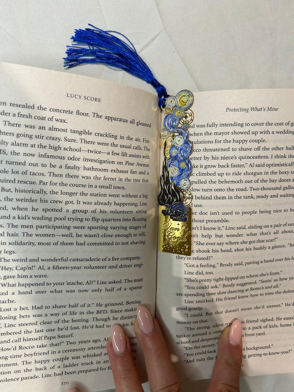 Van Gogh Metal Bookmark ⭐🎨
